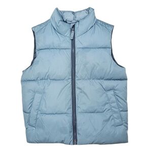 Old Navy Boys Gray Puffer Vest Size XS 5